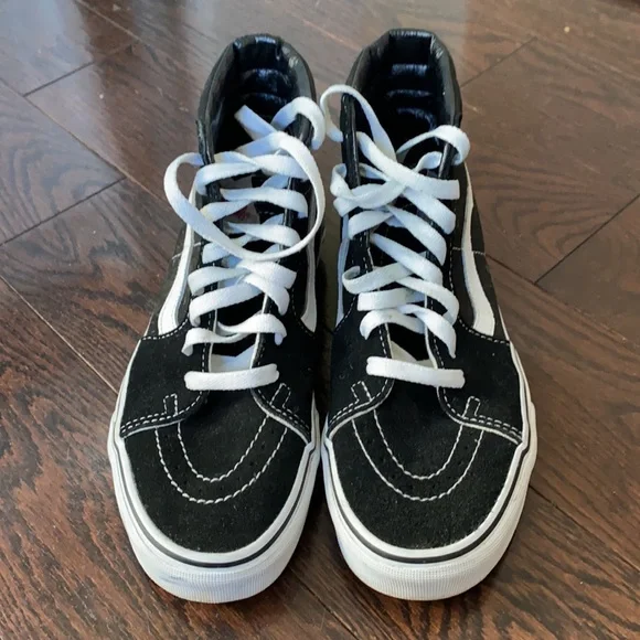 Vans Sk8-Hi Black/White - Picture 3 of 6